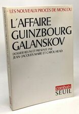 Affaire guinzbourg galanskov. d'occasion  Bazouges-la-Pérouse