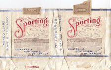 SPORTING - PORTUGAL empty cigarette pack packet label wrapper for sale  Shipping to South Africa