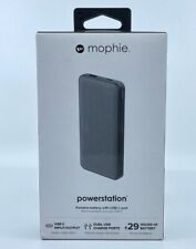 Usado, Banco de potência Mophie Powerstation 8000 mAh porta USB-A/USB-C (cinza) comprar usado  Enviando para Brazil