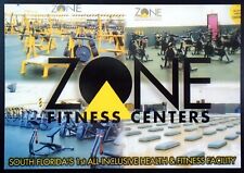 Cartão postal, publicidade, centros de fitness Zone, centro de fitness #1 do sul da Flórida comprar usado  Enviando para Brazil