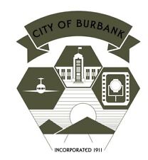 Burbank California Sticker Decal R8064 for sale  Shipping to South Africa