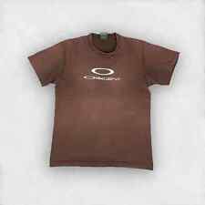 Camiseta masculina manga curta logotipo grande vintage Oakley Software comprar usado  Enviando para Brazil