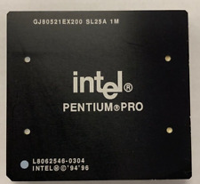 Intel Pentium Pro 200 MHz 1M GJ80521EX200 SL25A Rara CPU Vintage em Estojo Joia comprar usado  Enviando para Brazil