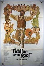 FIDDLER ON ROOF Movie Poster (VeryFine-) One Sheet 1972 Topol 26077 for sale  Shipping to South Africa