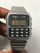 Vintage Casio 133 C-701 Calculator Digital Men's Wristwatch for sale  Shipping to South Africa