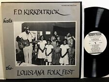 Usado, FD KIRKPATRICK & The Louisiana Folk Fest LP FOLKWAYS DJ PROMO 1978 Gospel Blues comprar usado  Enviando para Brazil