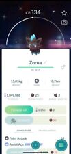 Shiny zorua pokemon for sale  Shipping to Ireland