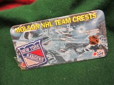 Usado, Adesivo Molson Ice Canadian NHL Team Crests New York Rangers milhas aéreas 1 de 26 comprar usado  Enviando para Brazil