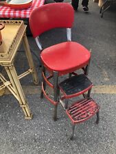 red cosco vintage metal chair for sale  San Leandro
