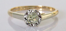 Gold diamond ring for sale  LONDON