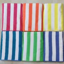 Striped beach towel for sale  MANCHESTER