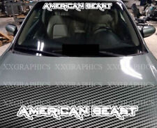 Adesivo adesivo efeito rasgado para pára-brisa American Beast compatível com carro caminhão músculo The, usado comprar usado  Enviando para Brazil