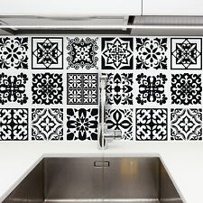 kitchen tile transfers black for sale  LONDON