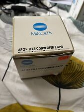 Minolta sony teleconverter for sale  HASTINGS