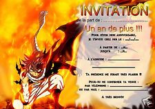 Cartes invitation anniversaire d'occasion  Lapalud