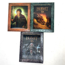 O Hobbit Trilogy edições estendidas Blu-ray 3D/Blu-ray com capas lenticulares comprar usado  Enviando para Brazil