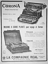 Publicité presse 1914 d'occasion  Longueil-Sainte-Marie