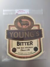 Young brewery beermat. for sale  KEIGHLEY