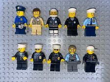 10 LEGO FIGUREK I MANÓW LEGO CITY POLICJANT POLICJA POSTERUNEK POLICJI, używany na sprzedaż  PL