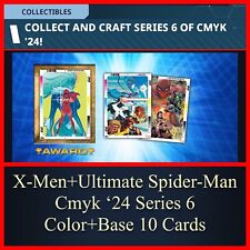 CMYK ‘24 S6 X-MEN+ULTIMATE SPIDER-MAN COLOR+BASE 10 CARDS-TOPPS MARVEL COLLECT, usado comprar usado  Enviando para Brazil