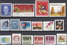 Lot timbres canadiens d'occasion  Lille-