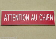 Plaque attention chien d'occasion  Rougemont