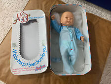 vintage berjusa baby doll newborn boy vintage toy blue eyes Anatomically Correct, used for sale  Shipping to South Africa