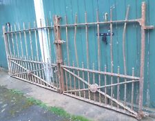 Iron gate pair for sale  STAFFORD