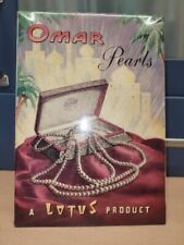 Omar pearls advertising for sale  LLANDUDNO
