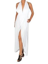 Fantasia feminina sexy branca fenda Marilyn Monroe vestido de festa coquetel tamanho P M G comprar usado  Enviando para Brazil