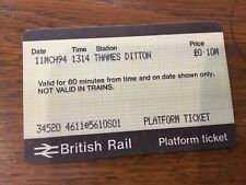 Platform ticket thames. for sale  WOLVERHAMPTON