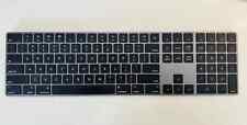 Teclado inalámbrico Apple Magic GRIS ESPACIAL/NEGRO A1843 EMC 3138 segunda mano  Embacar hacia Argentina