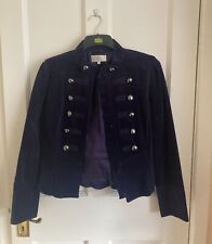 Purple velvet military for sale  Ireland