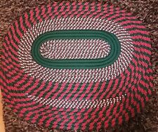 green braided rug for sale  Wilsonville
