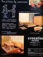 Publicité crozatier meubles d'occasion  Longueil-Sainte-Marie