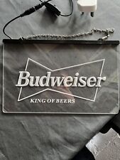 Budweiser bar light for sale  BURNLEY