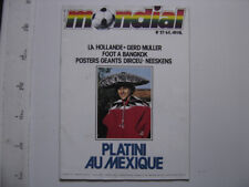 1983 magazine mondial d'occasion  France