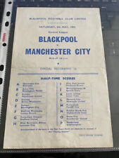 1962 blackpool reserves for sale  BOLTON