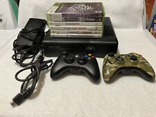 Microsoft Xbox 360 Slim Console 1439 4Gb W/ 6 Games, used for sale  Shipping to South Africa