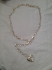 Silver metal chain for sale  LIVERPOOL