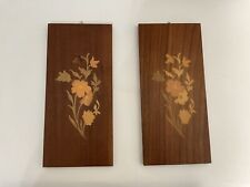 Floral inlaid wood for sale  Goose Creek