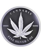 Cannabis moneta argento usato  Italia