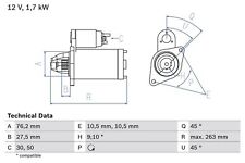 Anlasser starter bosch gebraucht kaufen  Oberlungwitz