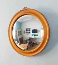 Espelho de parede vintage redondo convexo olho de peixe moldura dourada por E & J.L comprar usado  Enviando para Brazil