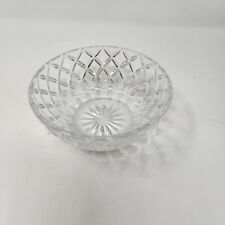 Plato de caramelo de cristal de 5" inmersión tuercas vidrio patrón de corte diamante segunda mano  Embacar hacia Argentina