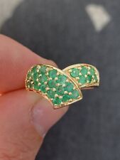 9ct gold emerald for sale  BRIGHTON