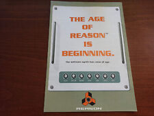PROPELLERHEAD REASON RARE VINTAGE 2000 CATALOG BROCHURE - COLLECTIBLE for sale  Shipping to South Africa