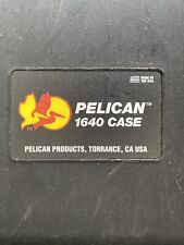 Pelican 1640  Transport Case With Foam Pick Up Only for sale  Shipping to South Africa