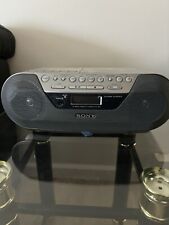 Sony CFD-S05 CD Player Rádio Cassete AUX Boombox Estéreo Portátil TESTADO comprar usado  Enviando para Brazil