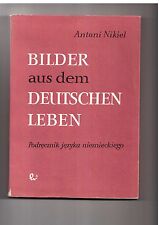 Antoni Nikiel Bilder aus dem Deutschen Leben Podręcznik języka niemieckiego 1962 na sprzedaż  PL